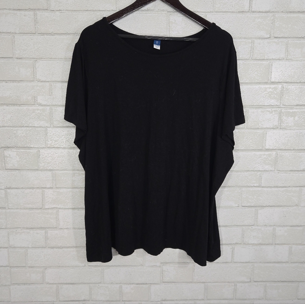 Old Navy Luze plain black‎ tee